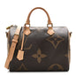 Reverse Monogram Giant Speedy Bandouliere 30