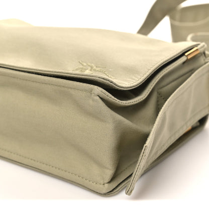 Canvas Trench Crossbody Bag Flax