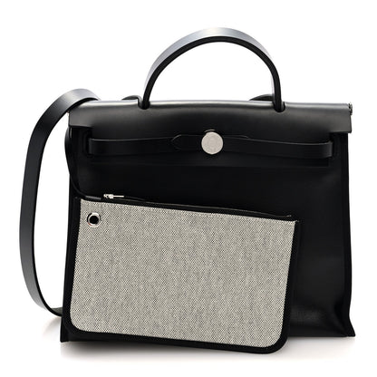 Toile H Berline Vache Hunter Herbag Zip PM 31 Black Ecru