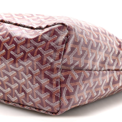 Goyardine Boheme Hobo Burgundy