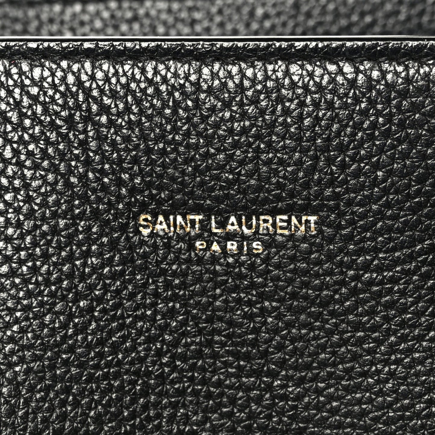 Grained Calfskin Small Supple Sac De Jour Black