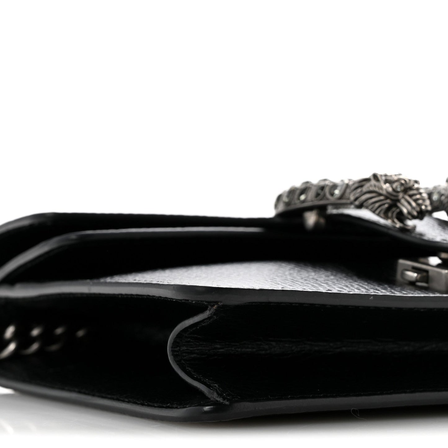 Calfskin Mini Dionysus Shoulder Bag Black