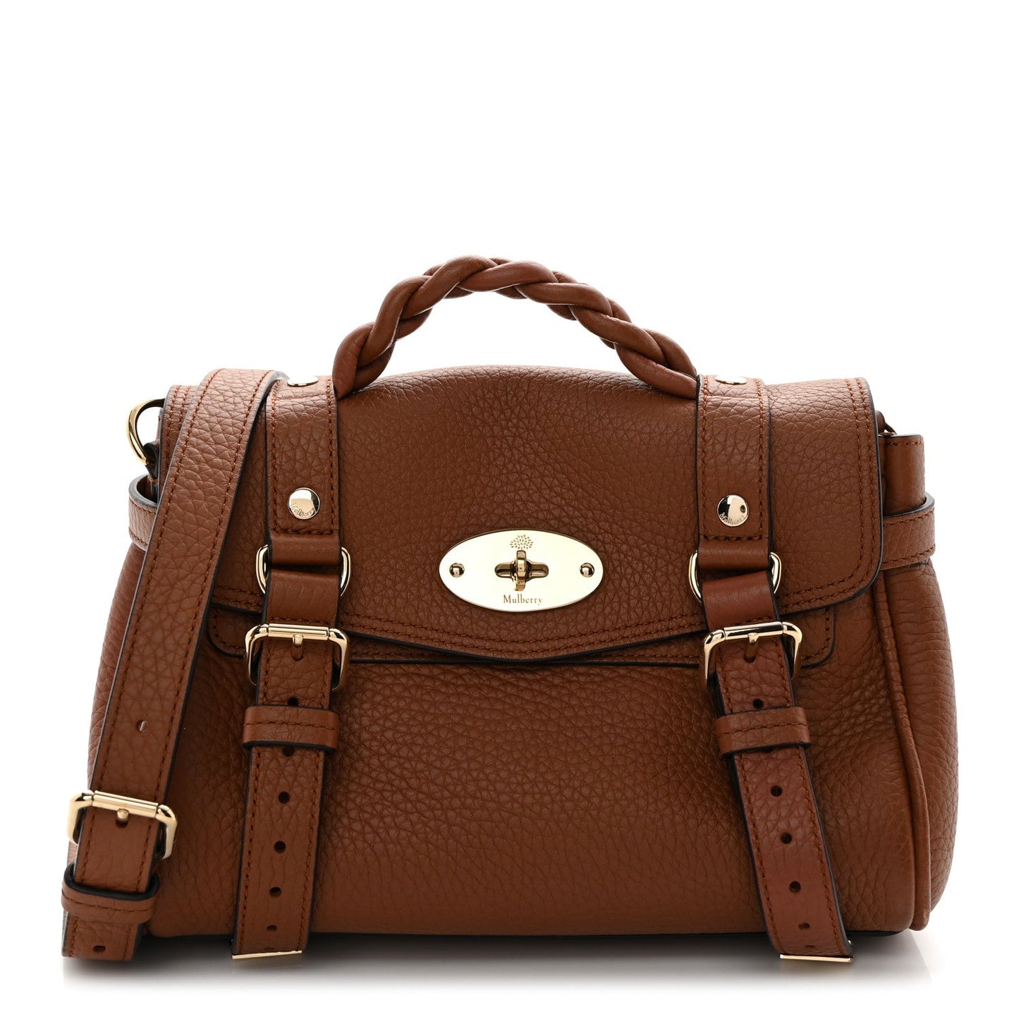Heavy Grain Mini Alexa Chestnut