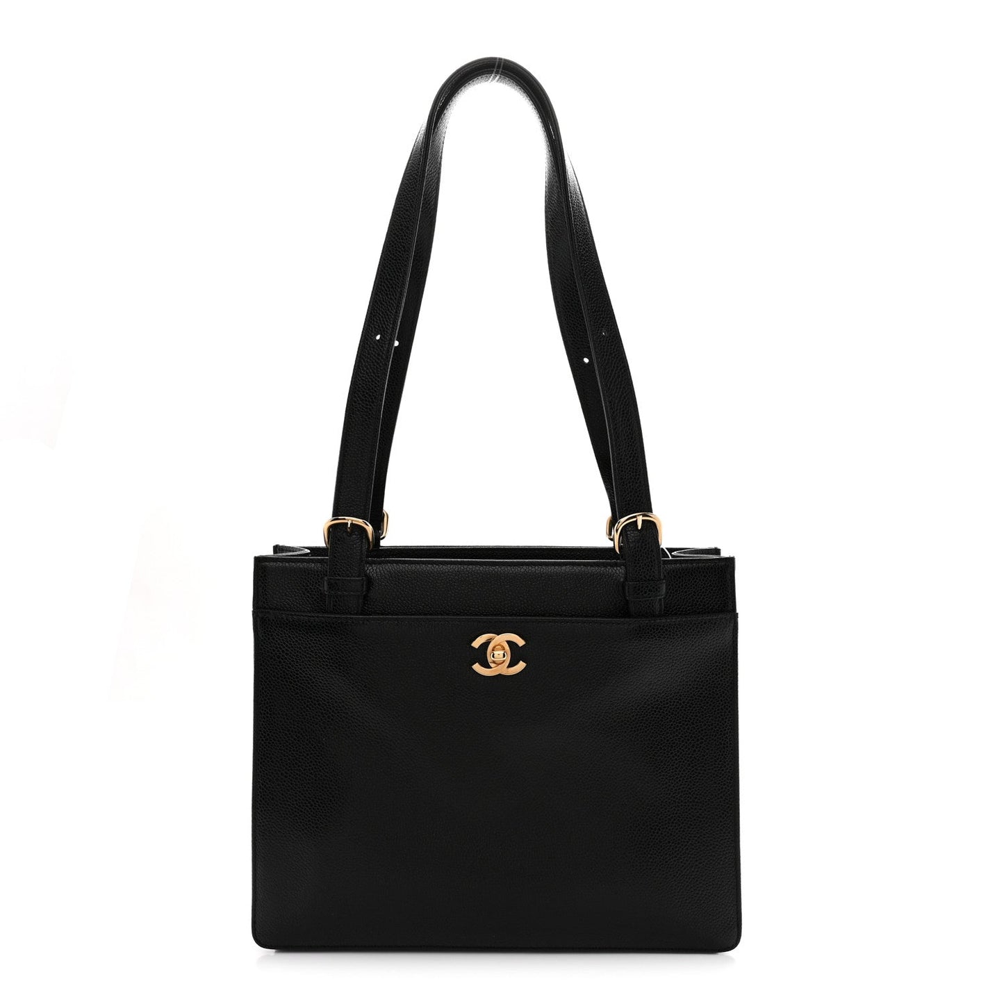 Caviar Shoulder Bag Black