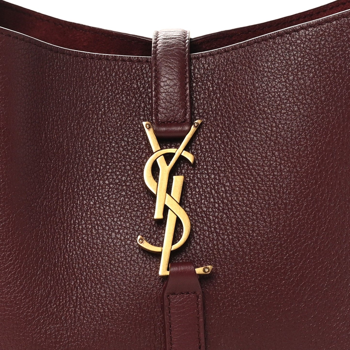 Smooth Calfskin Small Le 5 A 7 Soft Hobo Rouge Legion