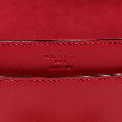 Calfskin Chain Louise MM Red