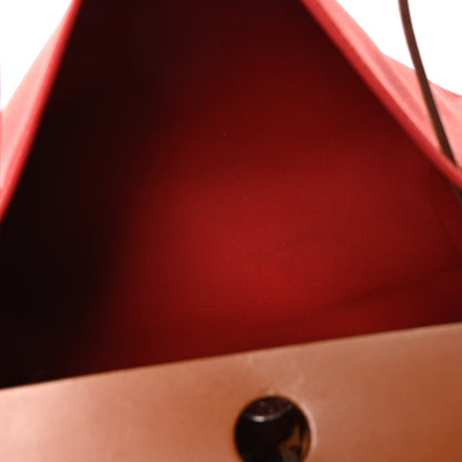 Vache Hunter Toile Herbag Zip 31 PM Rouge Tomate Natural