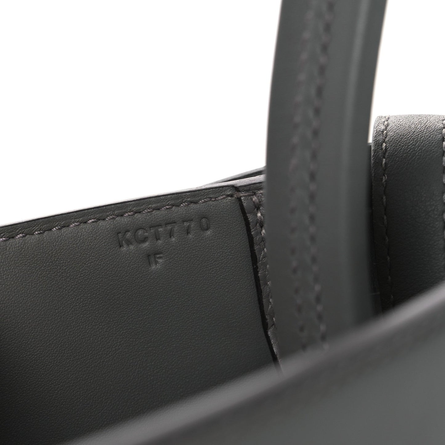 Togo Swift Medor Bag Gris Meyer