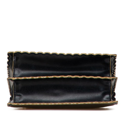 Fendi Kan I Calf Leather Shoulder Bag