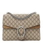 GG Supreme Monogram Medium Dionysus Shoulder Bag Taupe