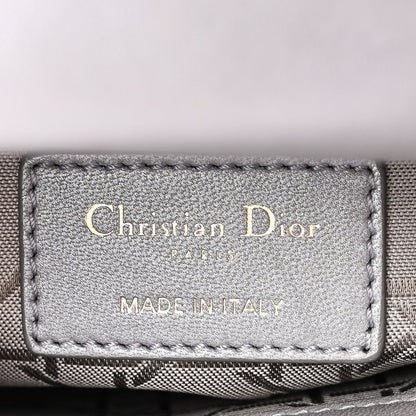 Lambskin Cannage Mini Lady Dior Grey