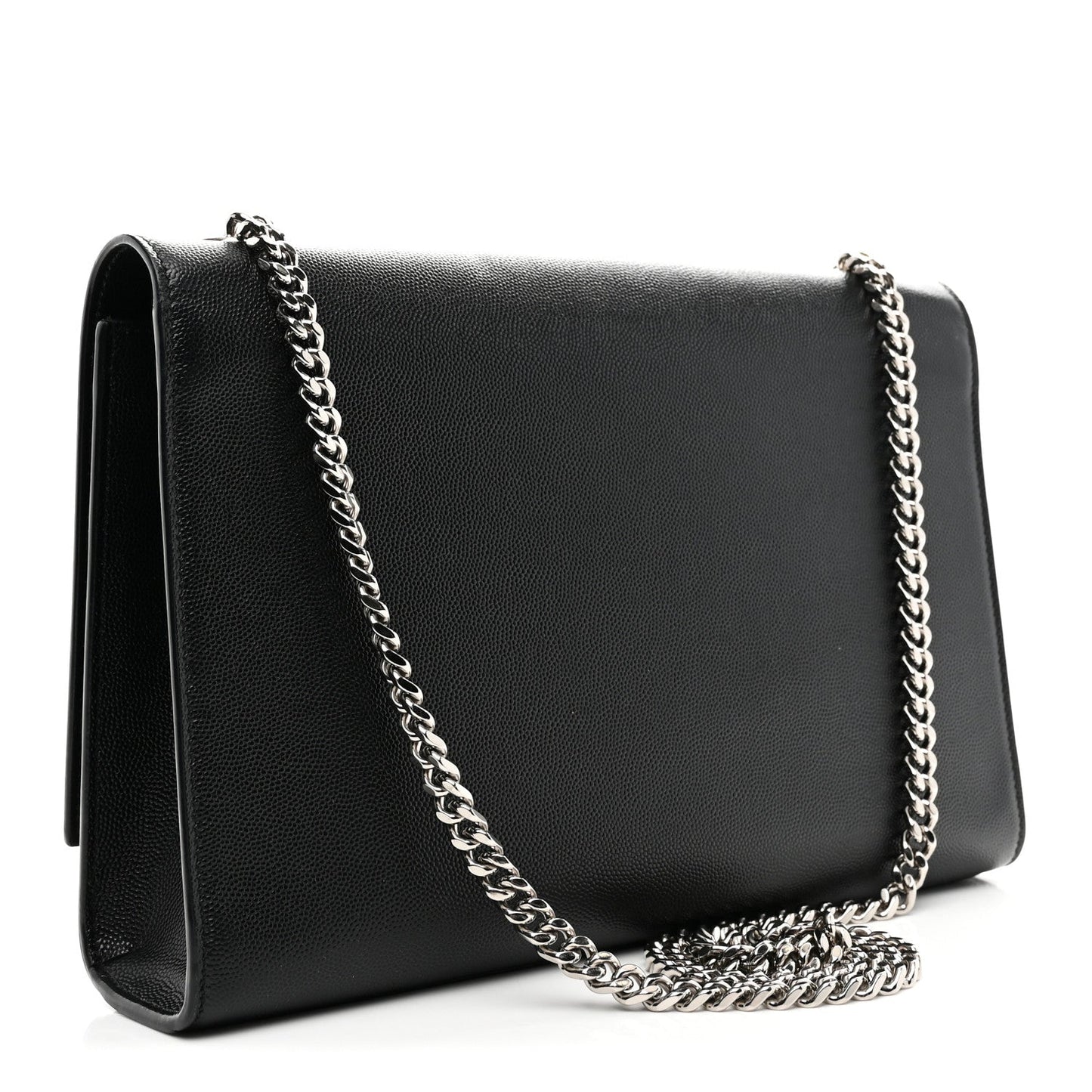 Grain De Poudre Large Classic Monogram Kate Satchel Black