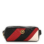 Nappa Barocco Quilted Vanitas Medea Belt Bag Black Red White
