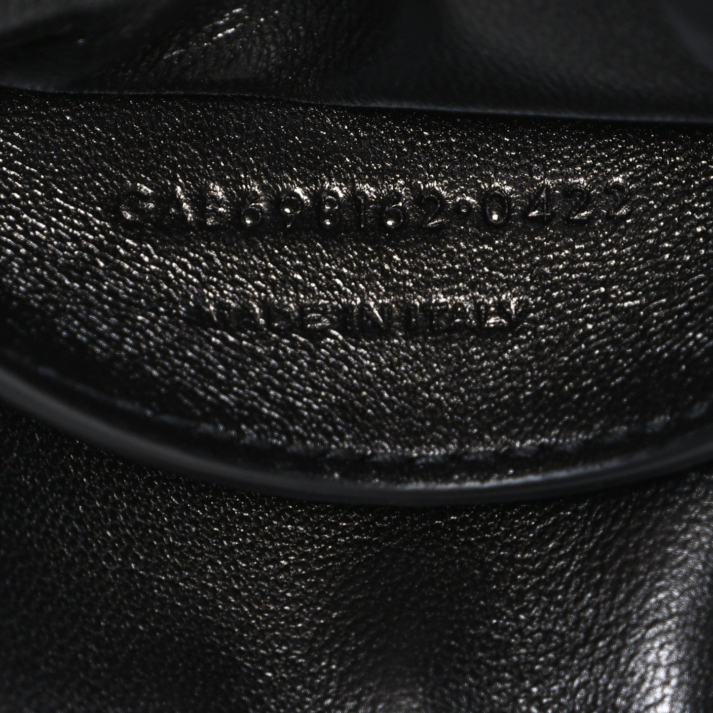 Jersey Wool Patchwork Monogram Mini Jamie Baguette Black
