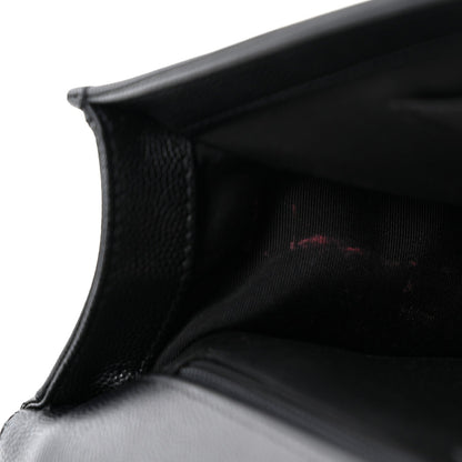 Caviar Quilted New Medium Boy Flap Black