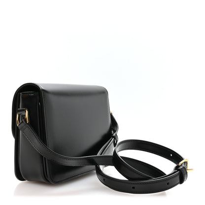Shiny Calfskin Teen Triomphe Black