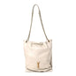 Lambskin Matelasse Monogram Medium Jamie 4.3 Pochon Blanc Vintage
