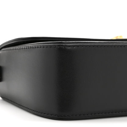 Box Calfskin 30 Montaigne Avenue Pouch Black