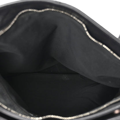 Lambskin CC Shoulder Bag Black