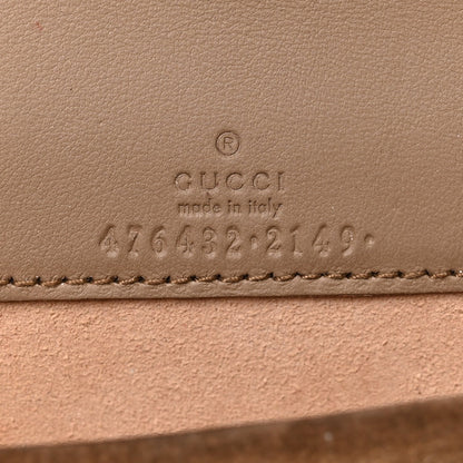 GG Supreme Monogram Super Mini Dionysus Shoulder Bag Taupe