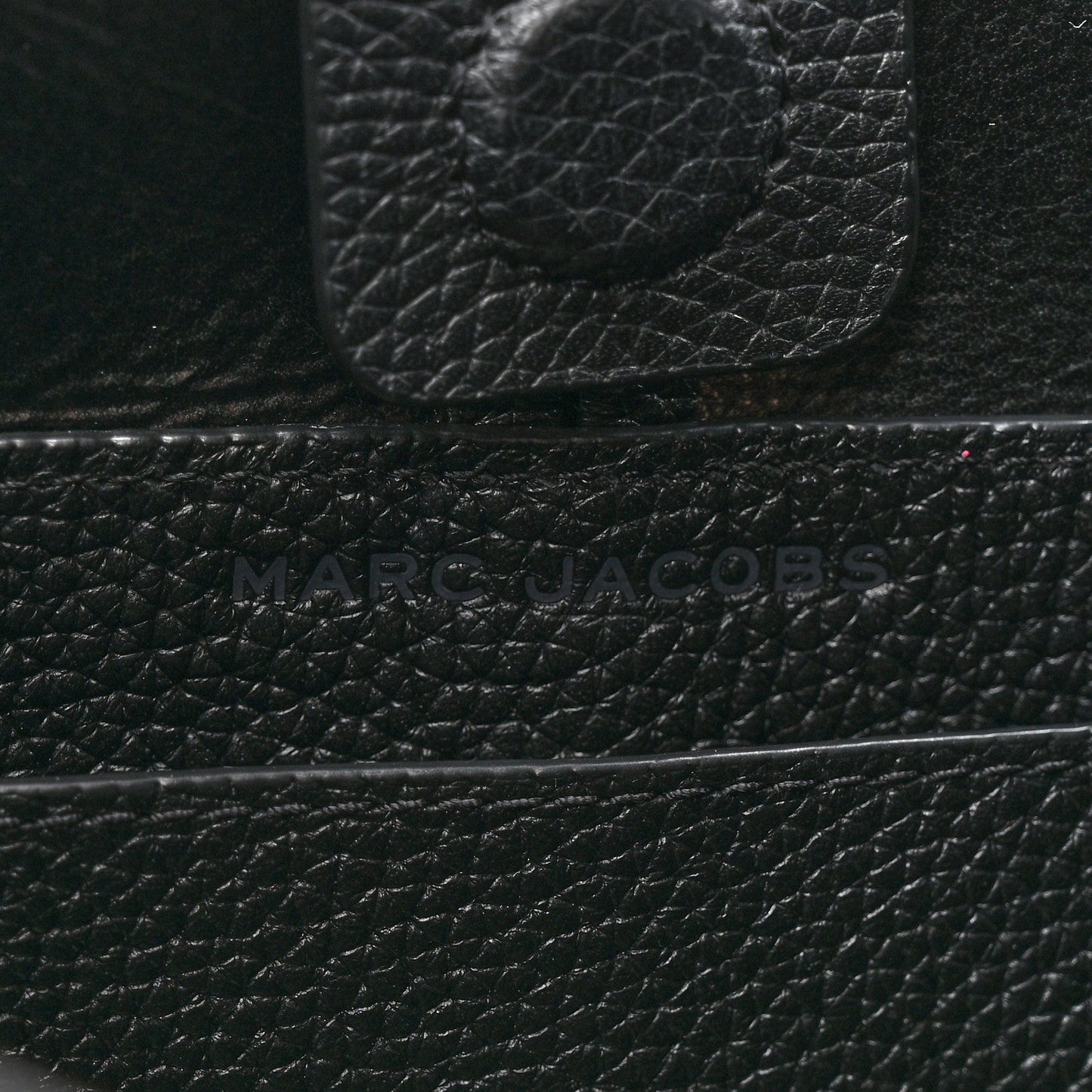 Grained Calfskin Medium The Sack Bag Black