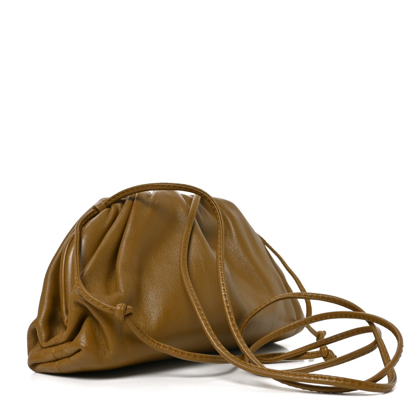 Butter Calfskin The Mini Pouch Moutarde