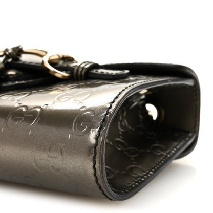 Shine Guccissima Mini Emily Chain Shoulder Bag Sasso