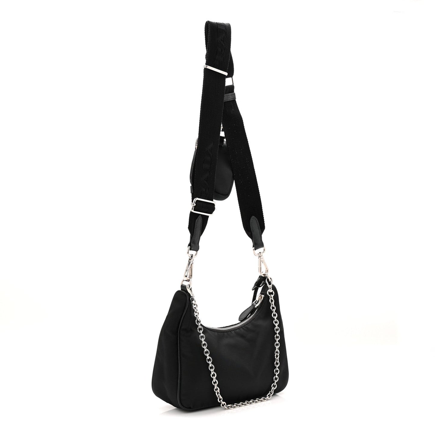 Nylon Re-Edition 2005 Shoulder Bag Black
