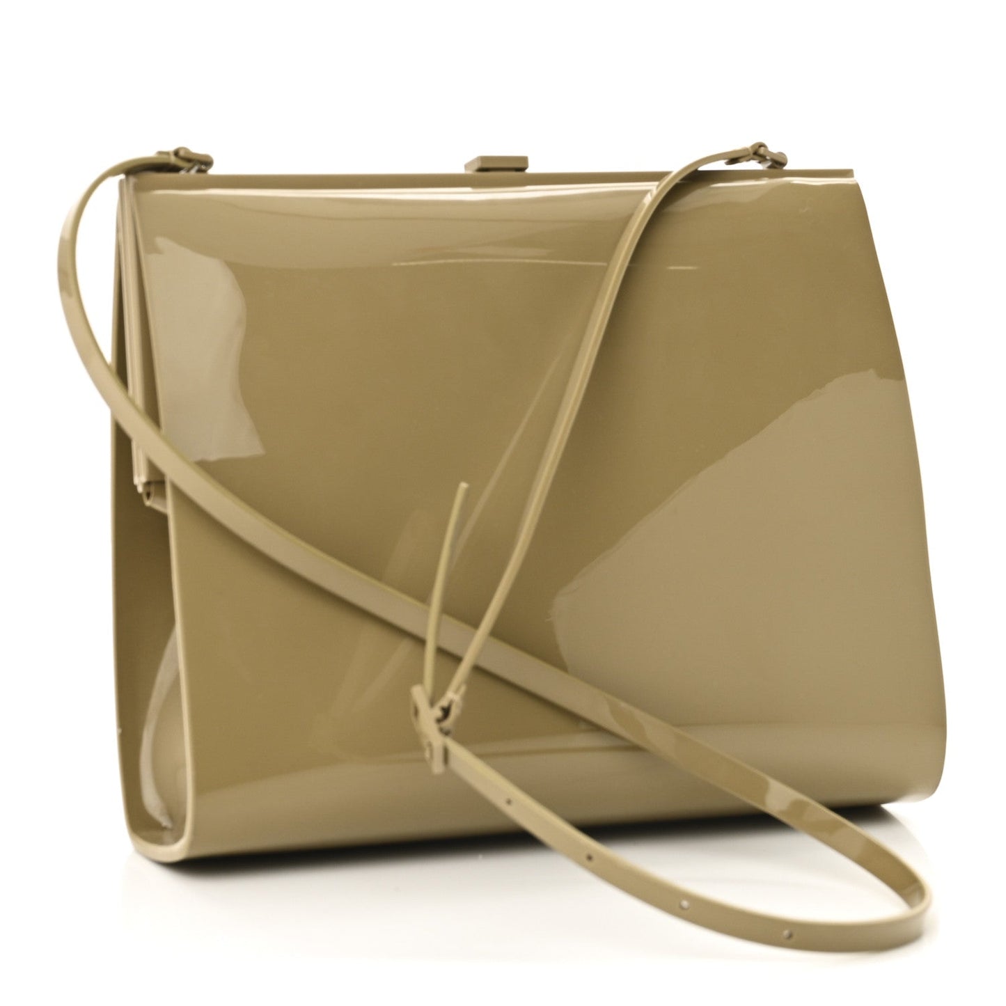 Vinyl Le-Anne Marie Shoulder Bag Dark Honey