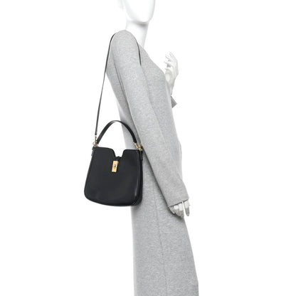 Smooth Calfskin Small Camille 16 Soft Bag Black