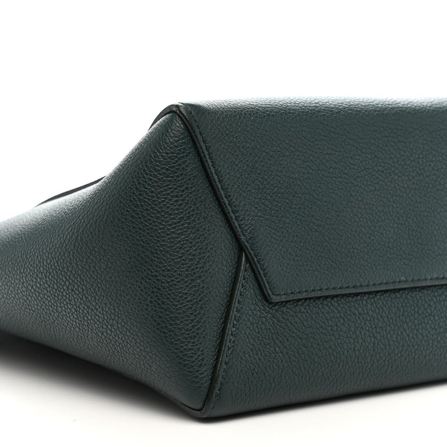 Soft Grained Calfskin Small Sangle Bucket Bag Amazone