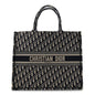 Oblique Large Book Tote Blue Multicolor