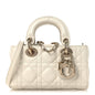 Lambskin Cannage Micro Lady D-Joy Latte