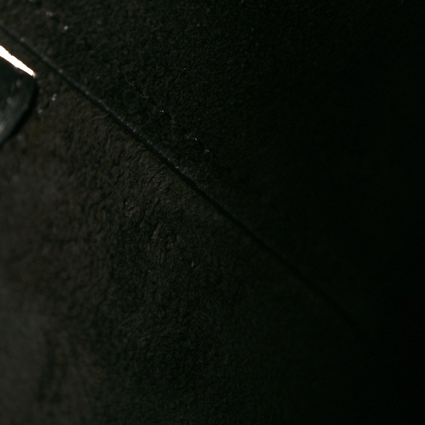 Grained Calfskin Nano Belt Bag Black