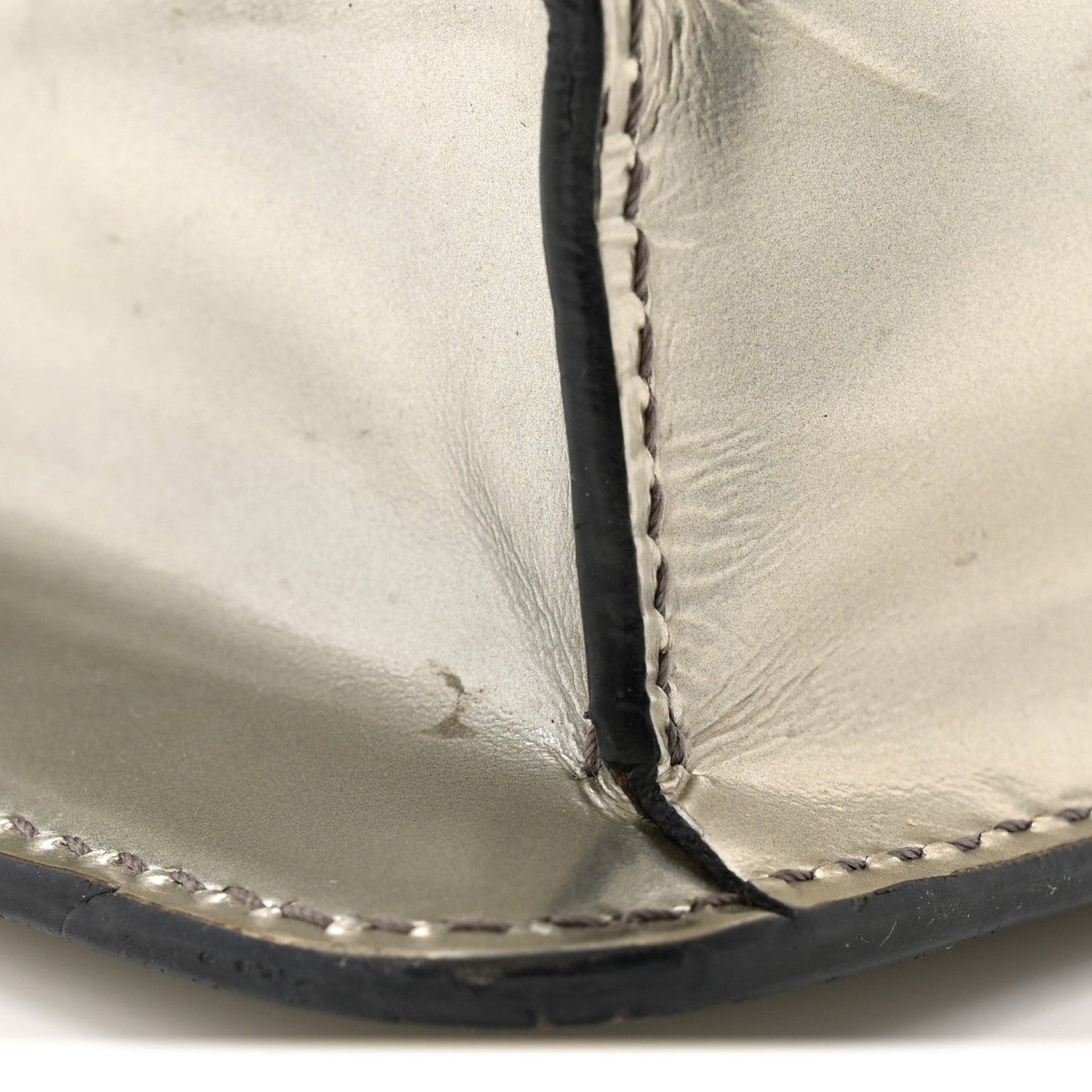 Metallic Serpenti Forever Small Shoulder Bag Silver