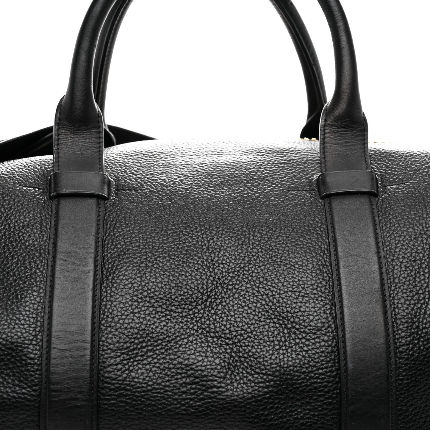 Calfskin Buckley Duffle Bag Black