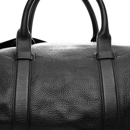 Calfskin Buckley Duffle Bag Black