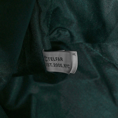 Vegan Leather Large Shopping Bag Dark Olive