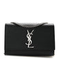 Grain De Poudre Small Monogram Kate Satchel Black