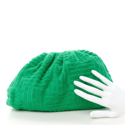 Sponge Fabric The Pouch Clutch Grass