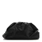 Smooth Butter Calf The Pouch Oversized Clutch Black