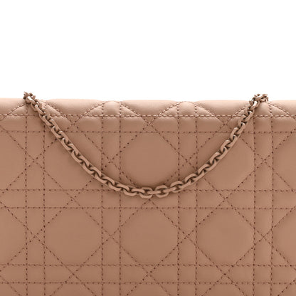 Ultra Matte Calfskin Cannage Lady Dior Clutch Fard