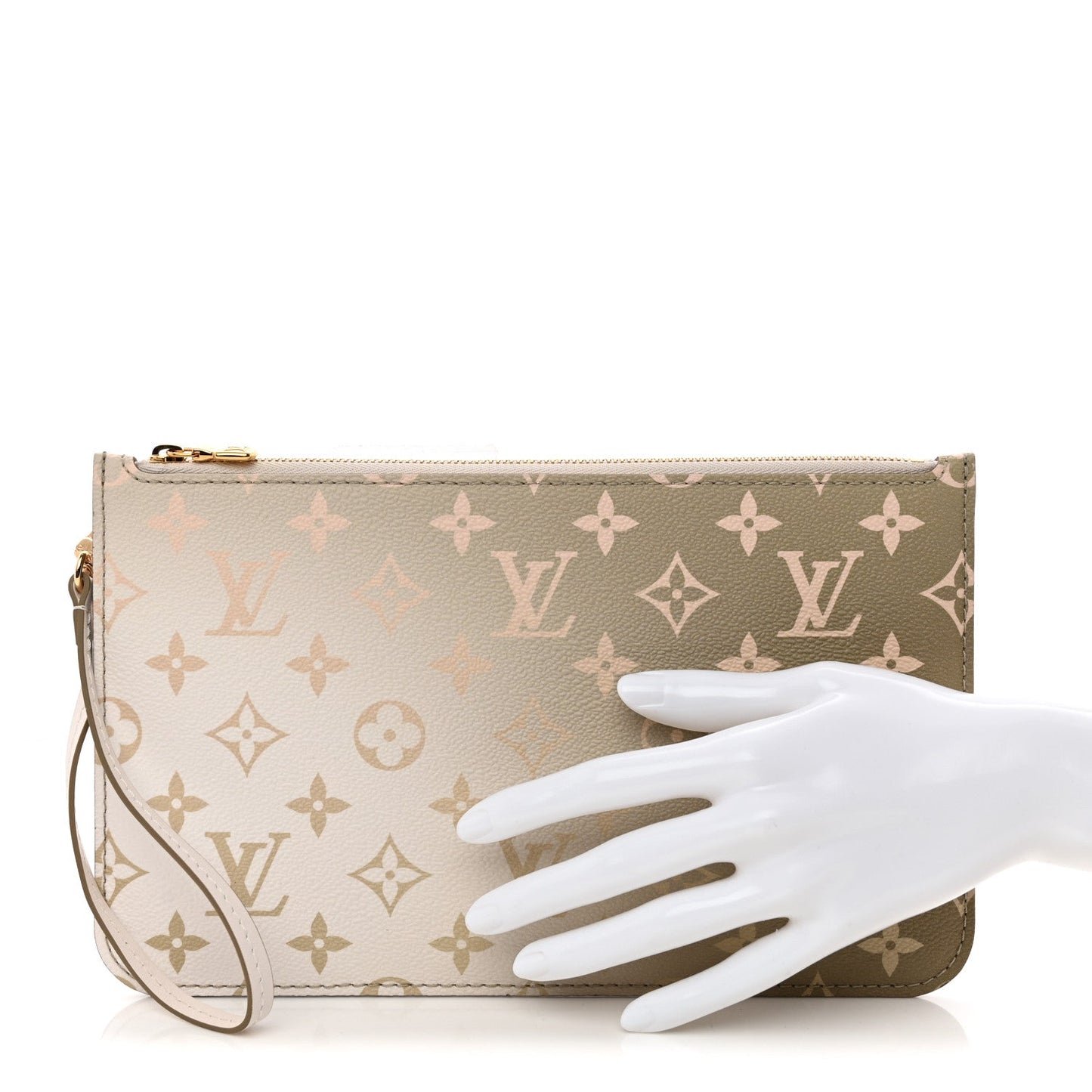 Monogram Spring In The City Neverfull MM GM Pochette Sunset Kaki