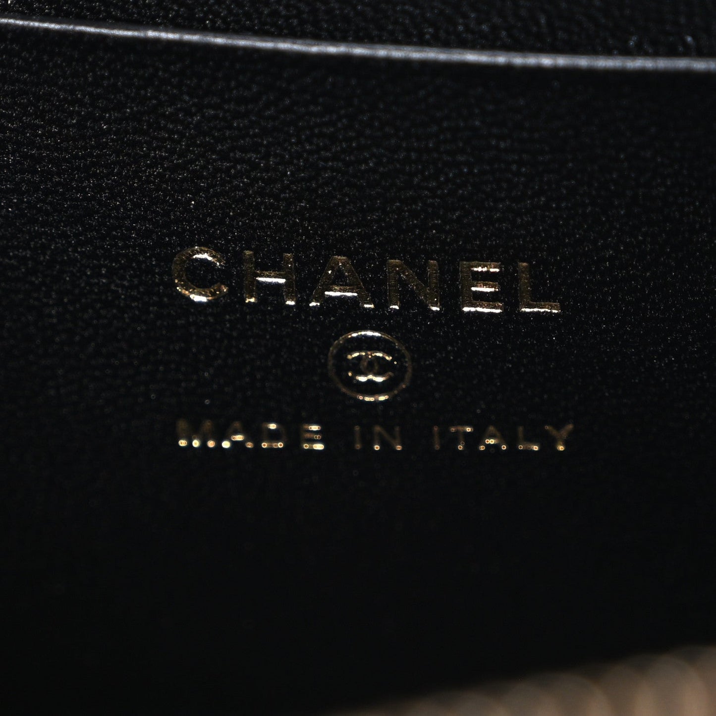 Tweed Pearl Crush Small Vanity Case With Chain  Black White