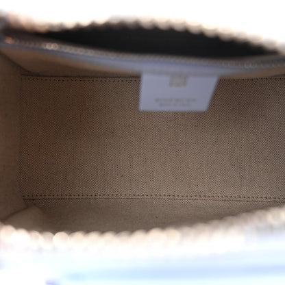 Shiny Lord Calfskin Mini Antigona Baby Blue