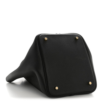 Taurillon Clemence Picotin Lock 22 MM Black