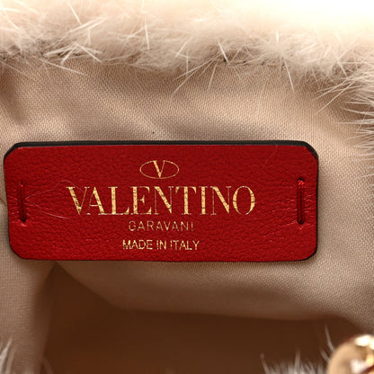 Mink Fur Clutch Pink