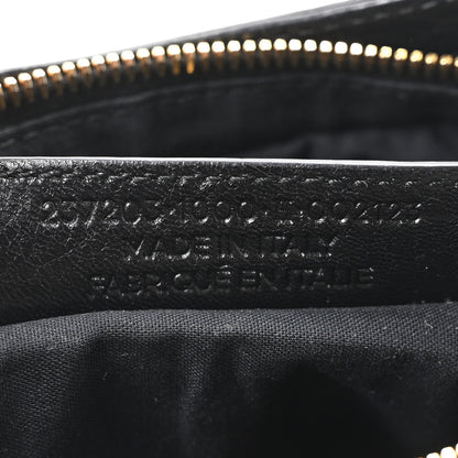 Agneau Giant 12 Gold Hardware Hip Black