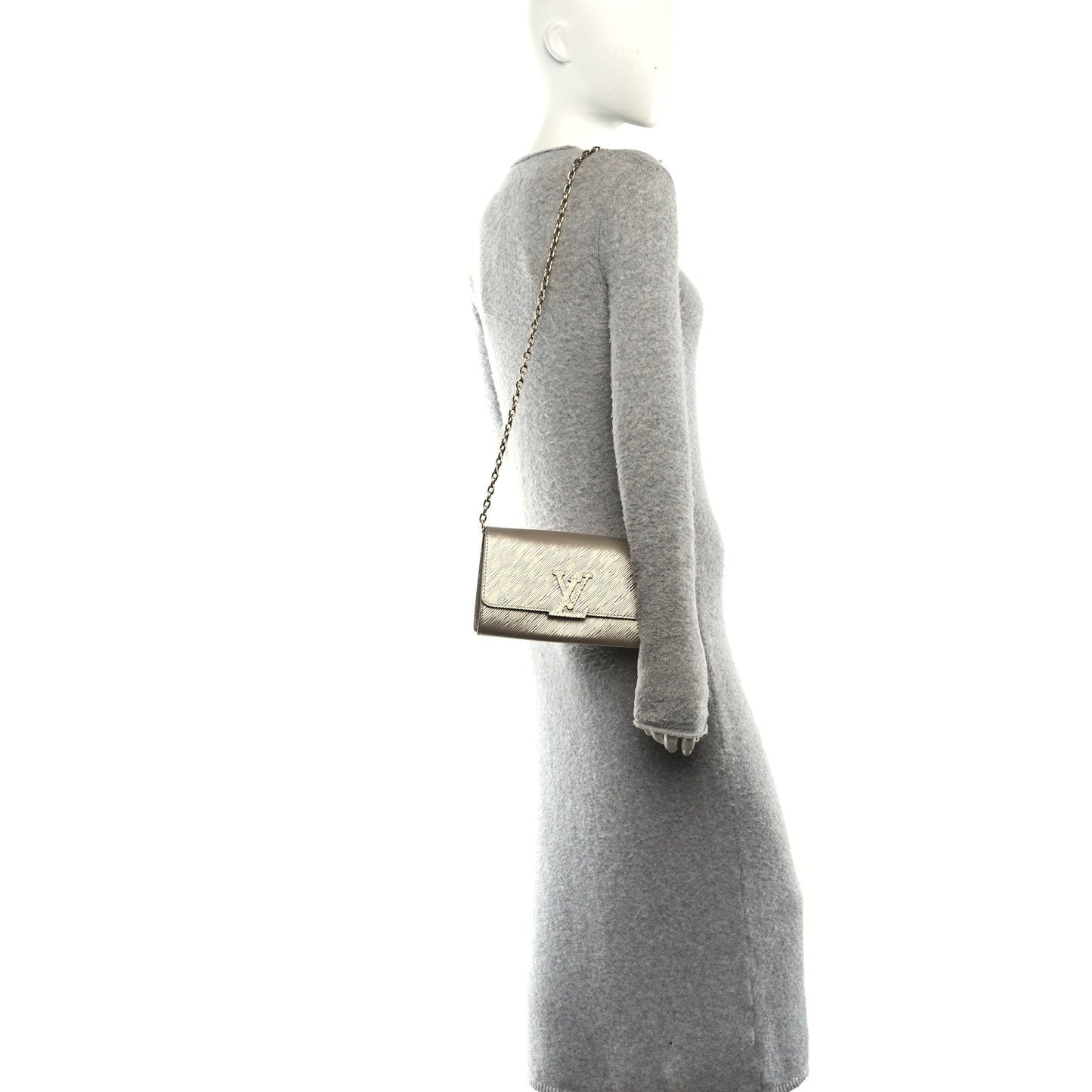 Epi Pochette Louise NM Champagne