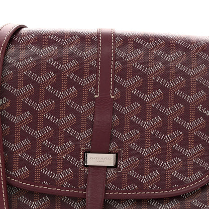 Goyardine Belvedere II PM Messenger Bag Bordeaux